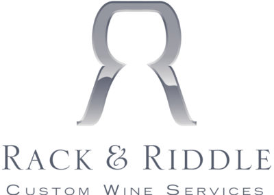 Rack & Riddle Custom Wine Services logo art