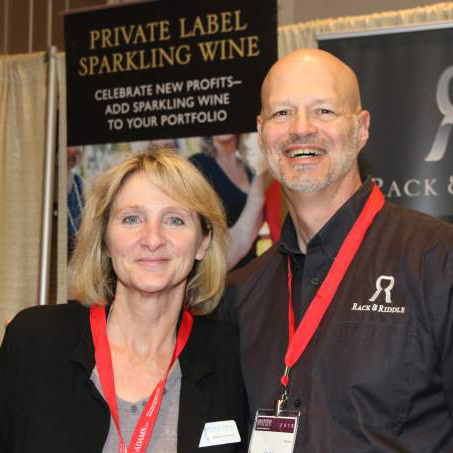Rebecca Faust and Bruce Lundquist, founders and managing partners of Rack & Riddle.
