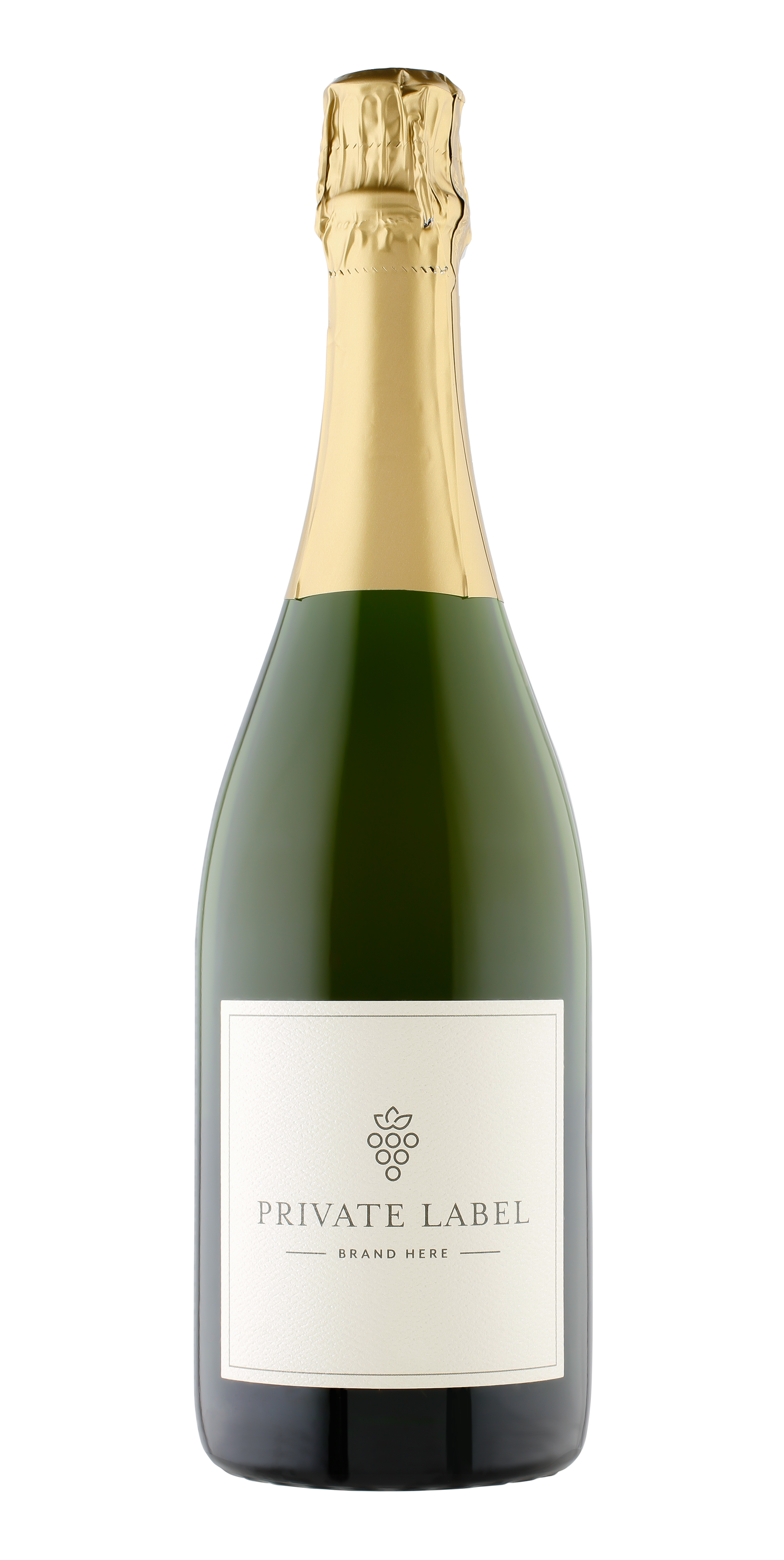 Private_Label Bottle of Rack & Riddle North Coast Brut.